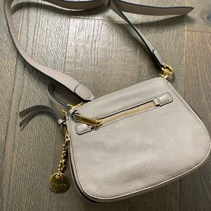 Marc Jacobs Grey Leather Shoulder Bag